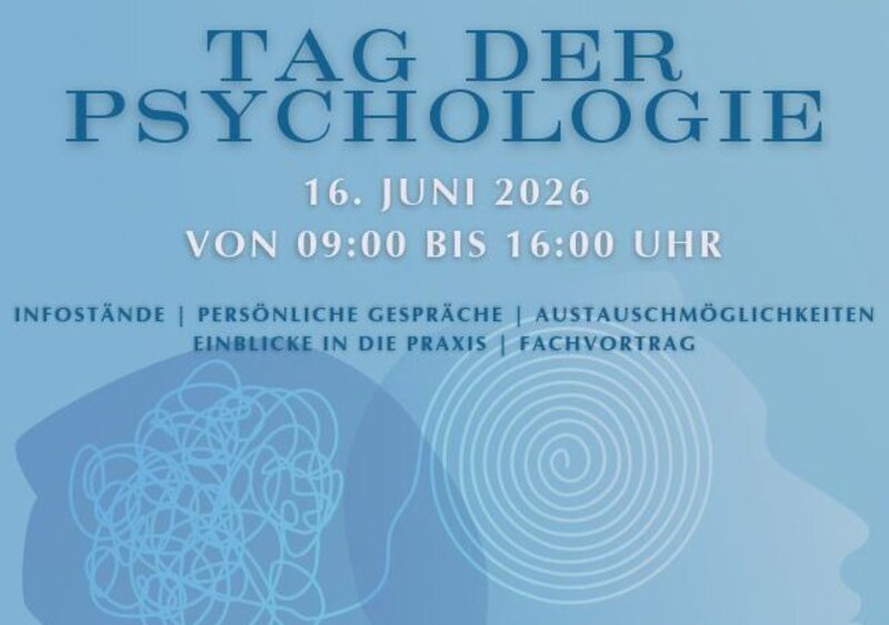Tag der Psychologie am 16. Juni 2026
