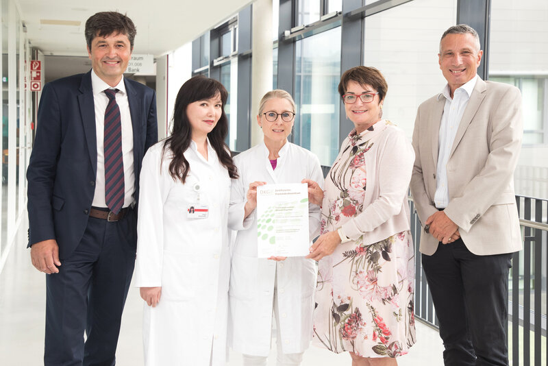 Klinikum Klagenfurt als uro-onkologisches Zentrum ausgezeichnet 