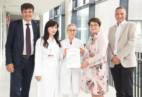 Klinikum Klagenfurt als uro-onkologisches Zentrum ausgezeichnet 