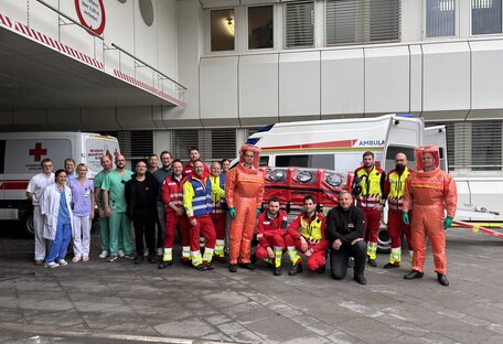 LKH Villach trainierte den Ernstfall