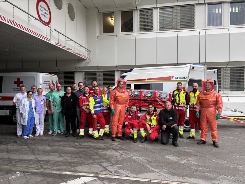 LKH Villach trainierte den Ernstfall