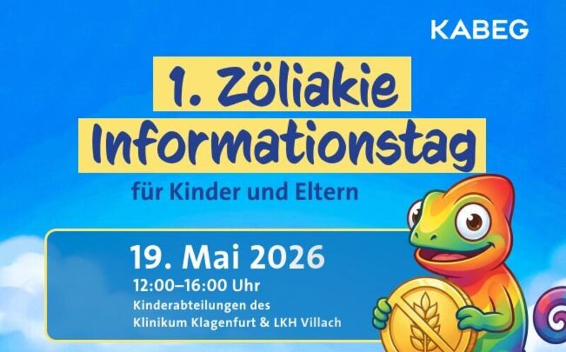 Zöliakie im Fokus: 1. Informationstag im Klinikum Klagenfurt und dem LKH Villach am 19. Mai